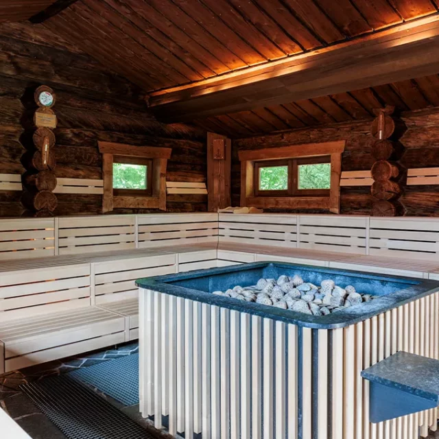 Eventsauna von innen